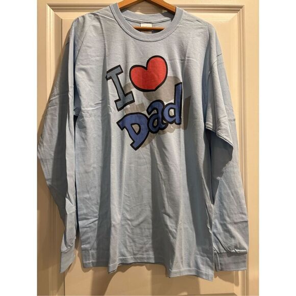 I Love Dad Long Sleeve size Large - Picture 1 of 2